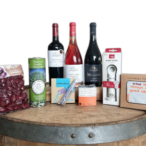 Greek Gift Box Premium Wine and Gourmet Set Olympia Land.