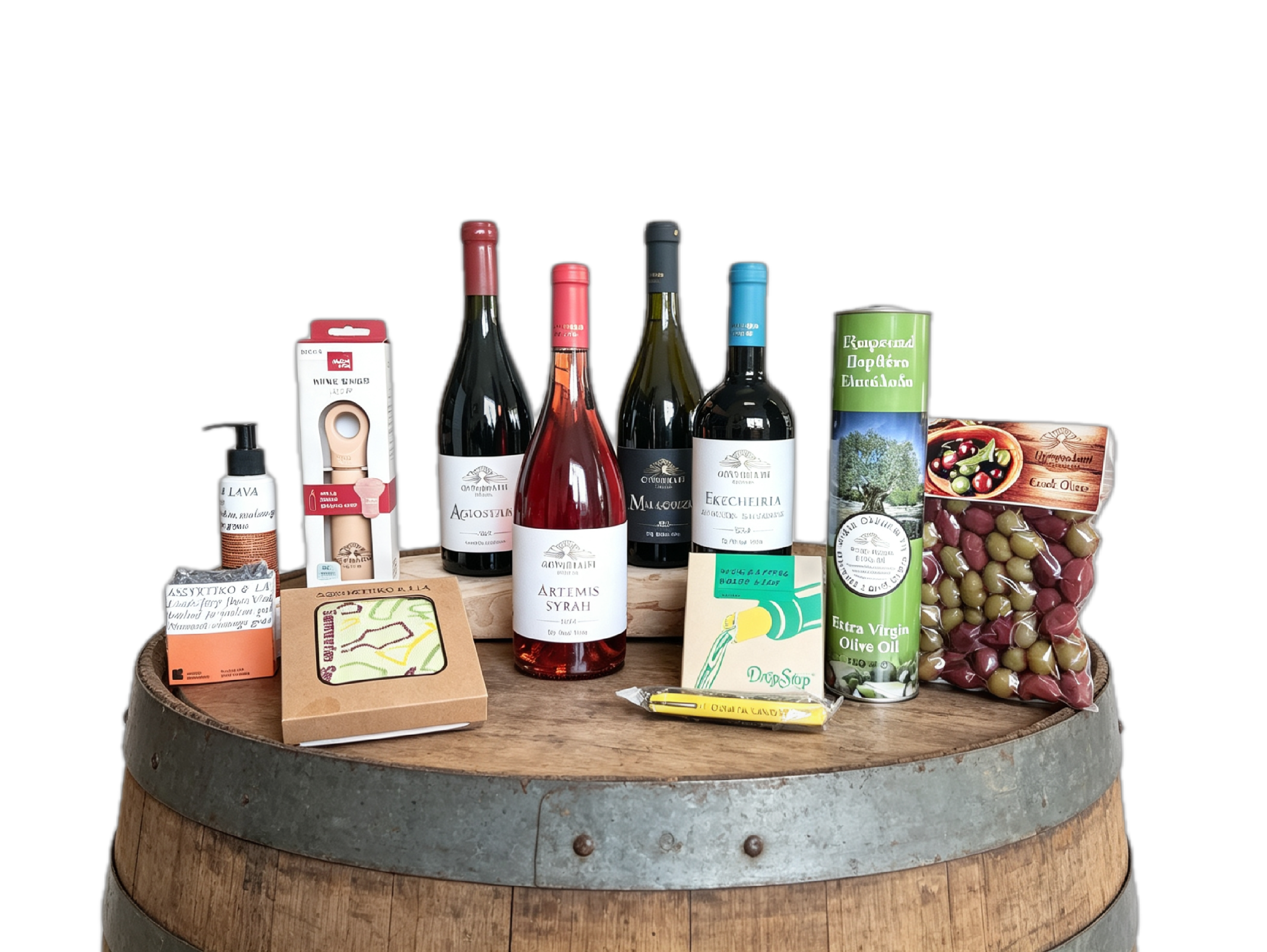 Olympia Premium Gift Box Luxury Wine and Gourmet Collection